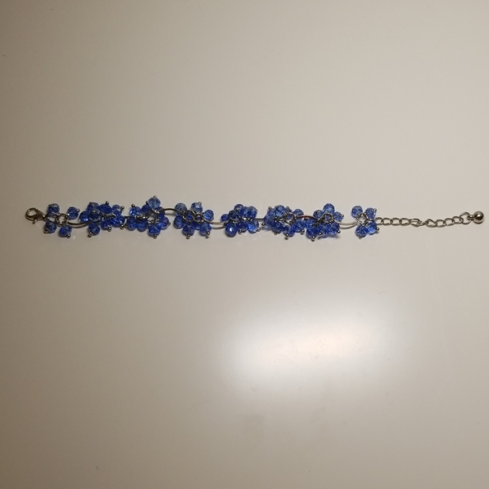 Blue Sparkling Bracelet